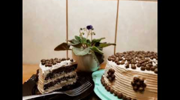 Торт Прага. Рецепт торта Прага. Как приготовить торт Прага без шоколадной глазури.